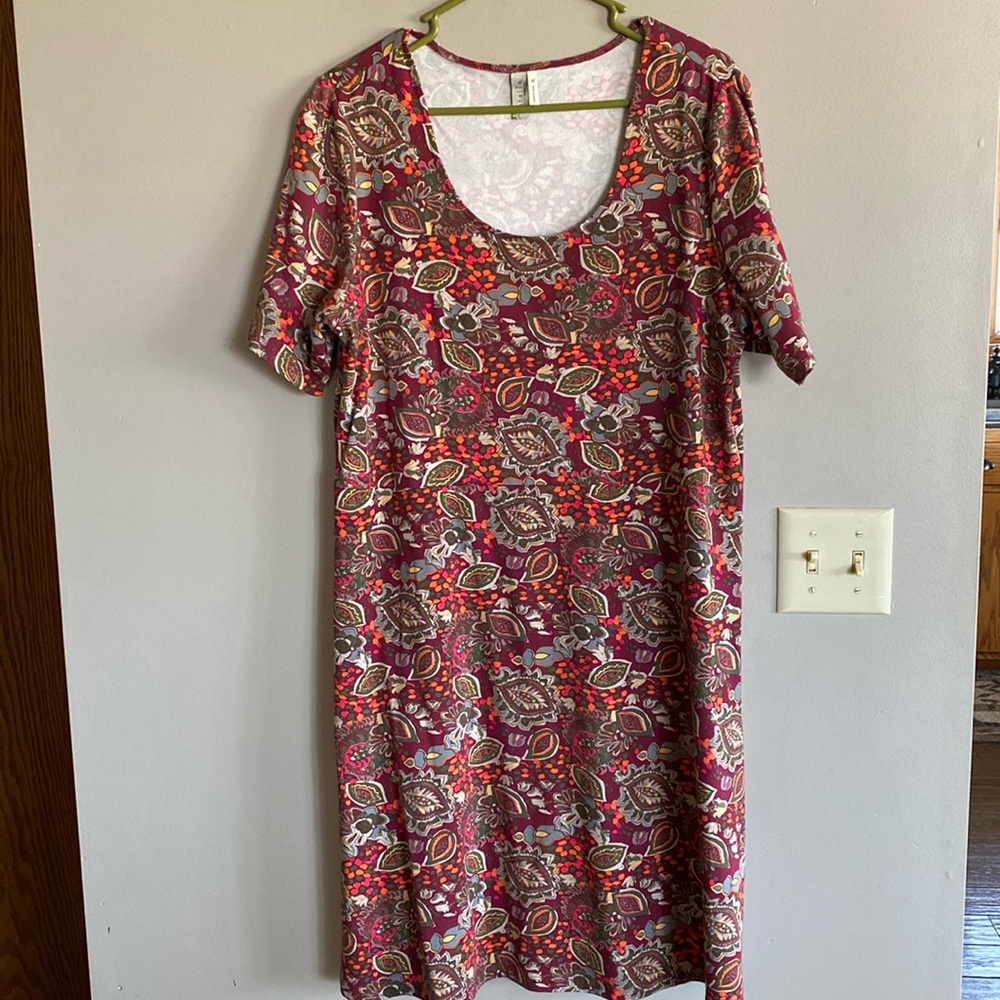 Paisley Floral Knit Dress